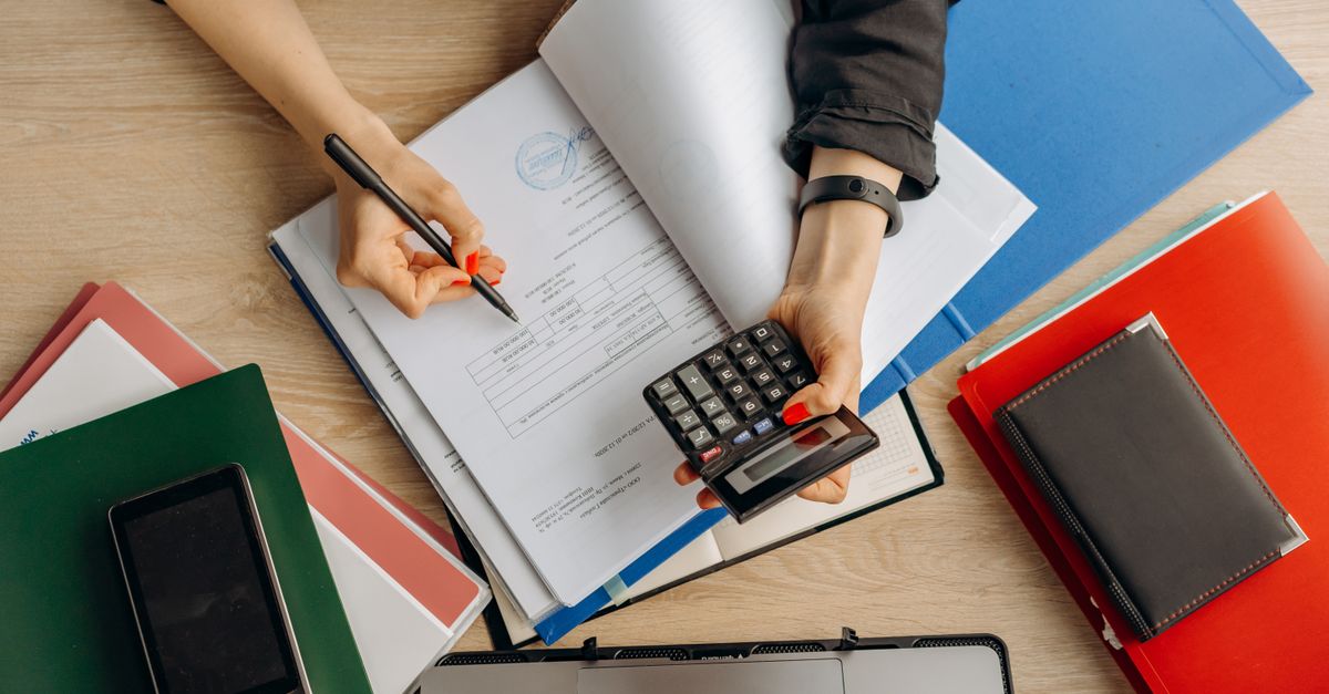 Finance and accounting workspace